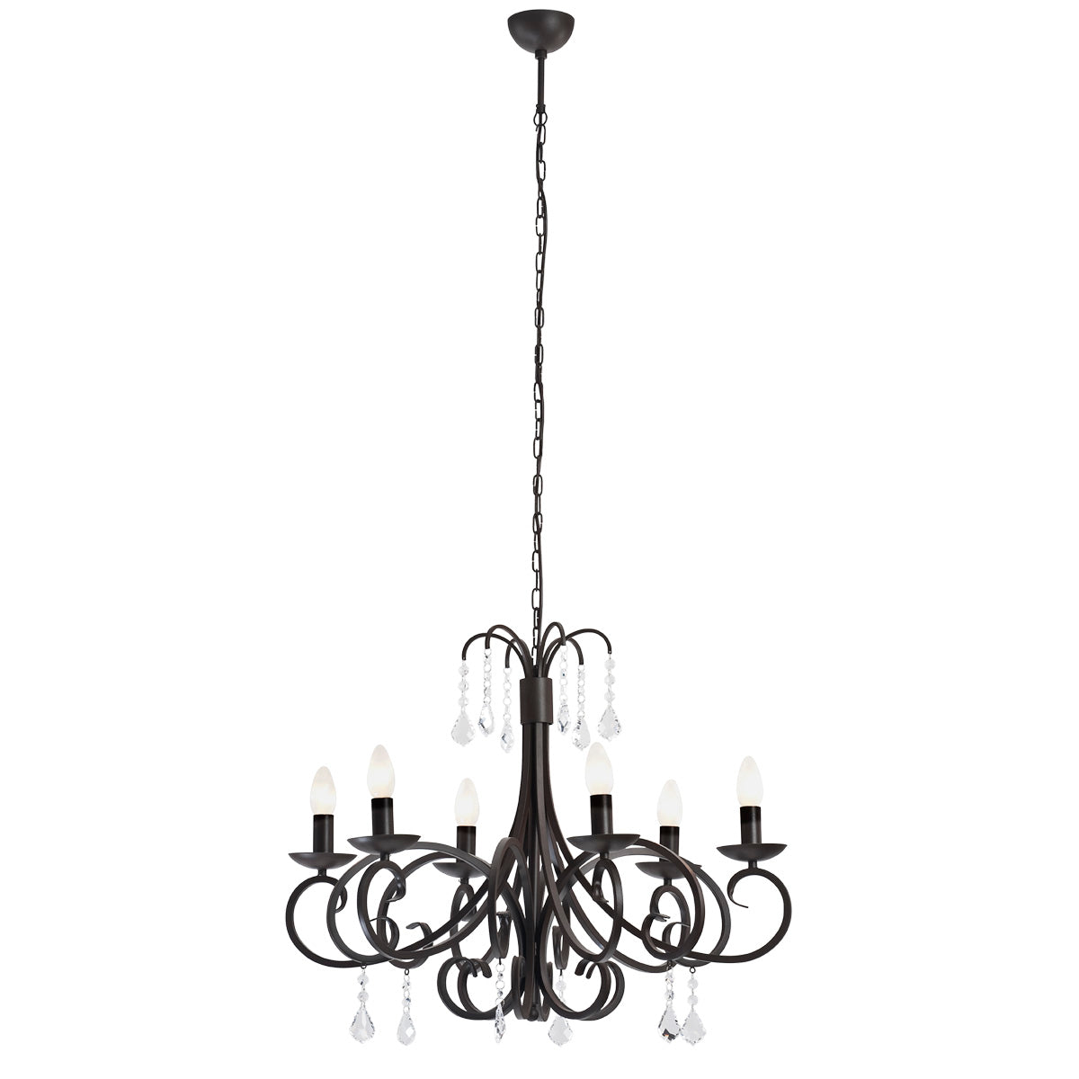 DIADEMA 2562 6-light chandelier