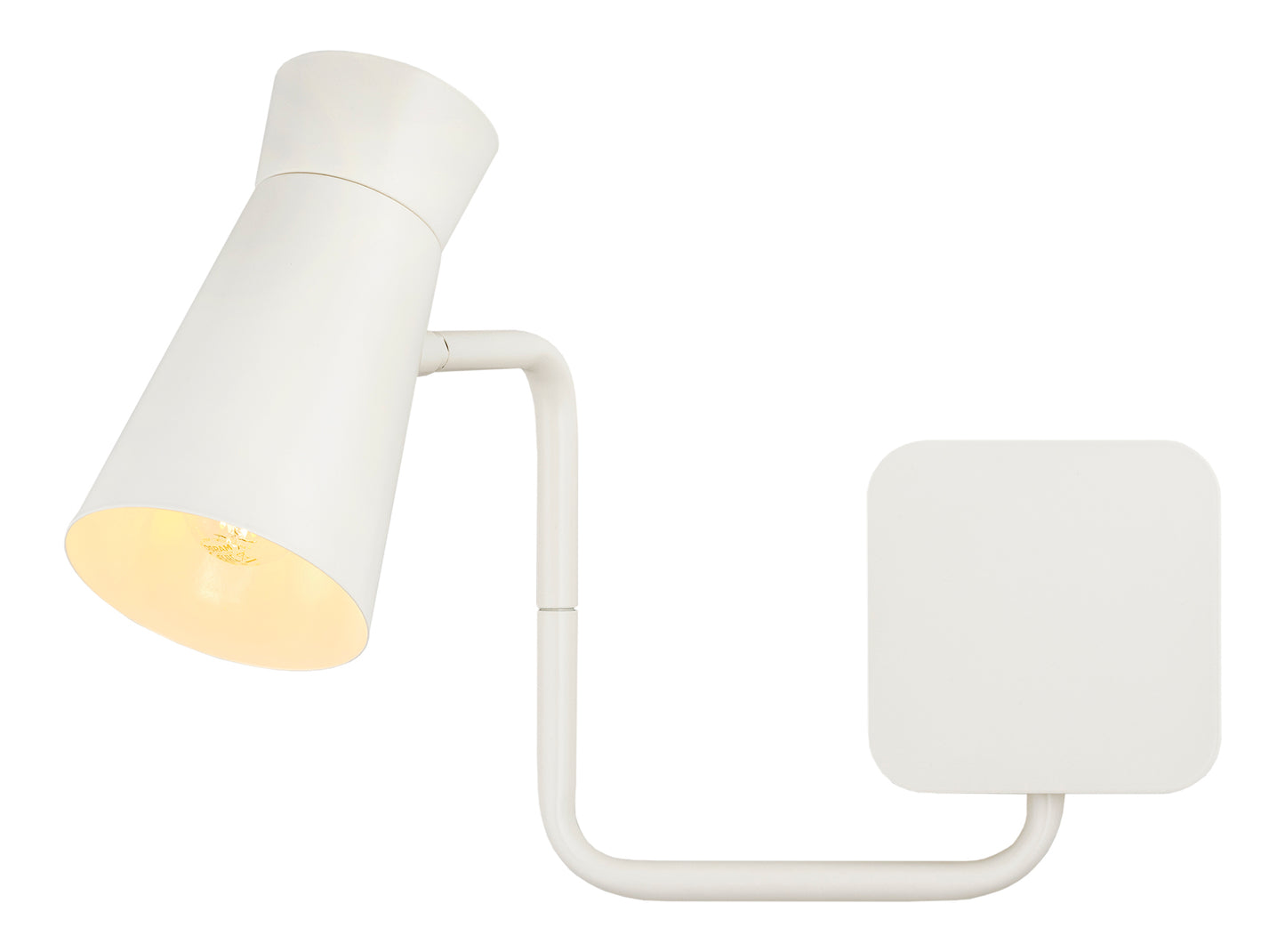 LORD 8879 wall lamp 1-light, with arm