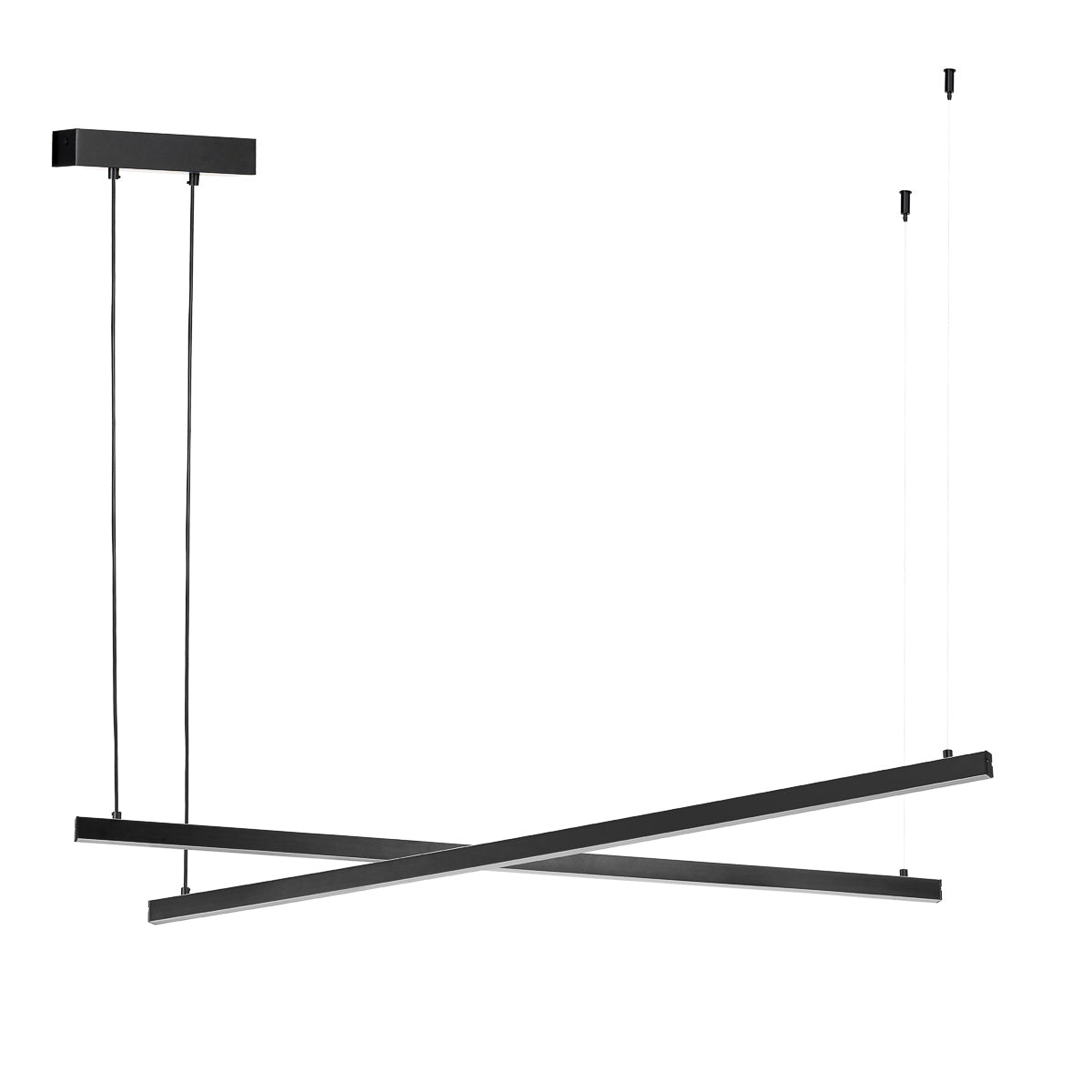 MIAMI 8838 double adjustable LED pendant lamp, top-down lighting