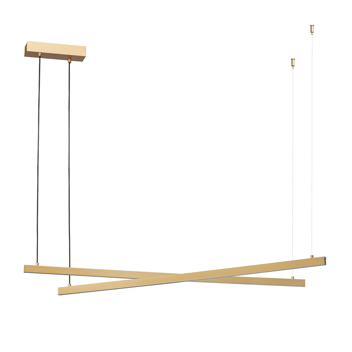 MIAMI 8839 double adjustable LED pendant lamp, top-down lighting