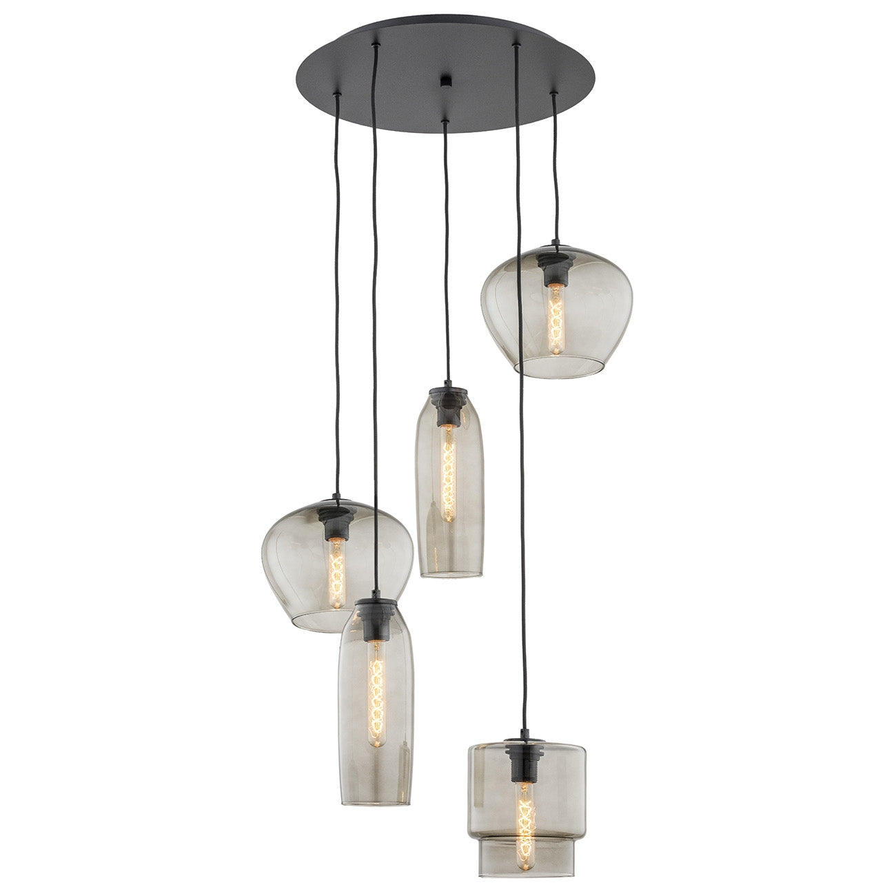 SERAFINO 2080 pendant lamp 5-light