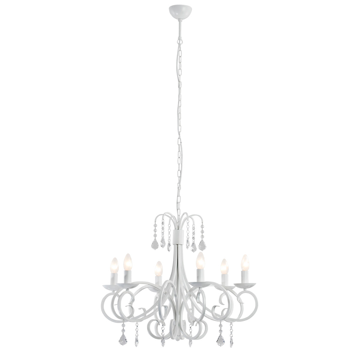 DIADEMA 2561 6-light chandelier