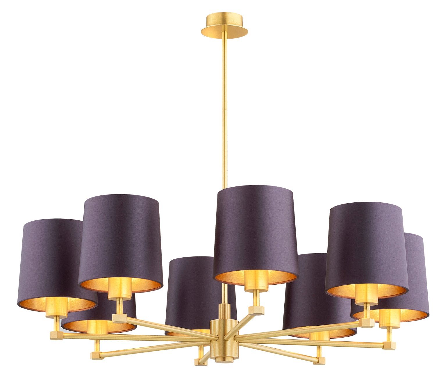 PRINCETON 5072 8-light chandelier